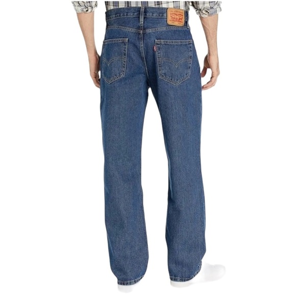 Levi's 550 Jeans Men’s 38 X 32 Blue Denim Relaxed Fit Straight Leg Vintage Y2K - Picture 2 of 9